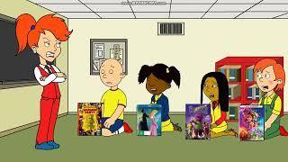 Caillou Brings An R-Rated Movie To School/Suspended/Grounded