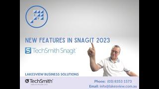 Snagit 2023 - New Features