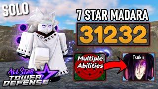 7 Star Madara in Gauntlet Mode (31k+ Seconds!) | All Star Tower Defense Roblox