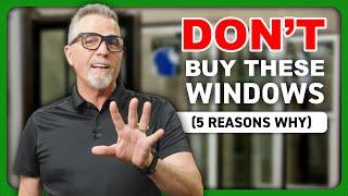 Don't Get Fooled: 5 Red Flags When Buying New Windows