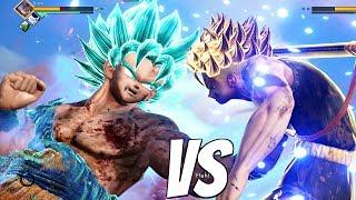 JUMP FORCE - SS Trunks vs Goku SSB Kaioken 1vs1 Gameplay (PS4 Pro)