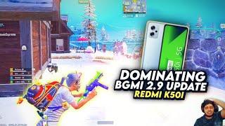 DOMINATING BGMI 2.9 UPDATE  ON REDMI K50I  PUBG / BGMI SMOOTH + 90FPS GAMEPLAY 2023