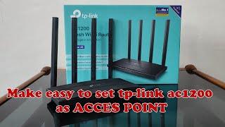 Complete Guide: Setting Up TP-Link AC1200 Router for Optimal Internet Connection"