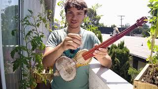 East Virginia and Cluck Old Hen on homemade Bottle Gourd Banjo