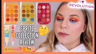 *NEW* I HEART REVOLUTION SPRITZ COLLECTION REVIEW  | makupwithalixkate