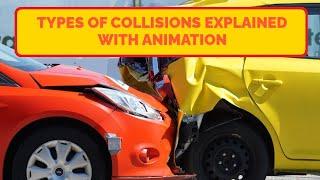 Types of Collisions explained with  animation