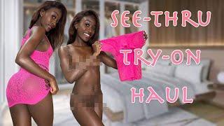 4K Transparent Try-on Haul | See-through Clothes Review 2024 | Get Ready with Jade