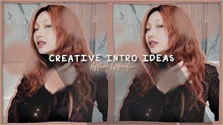 creative intro ideas | after effects