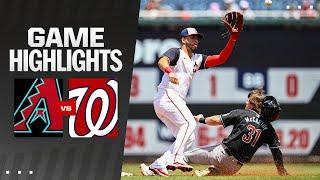 D-backs vs. Nationals Game Highlights (6/20/24) | MLB Highlights