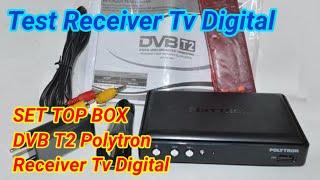 Unboxing Set Top Box DVB T2 Receiver TV Digital (Polytron PDV-600)