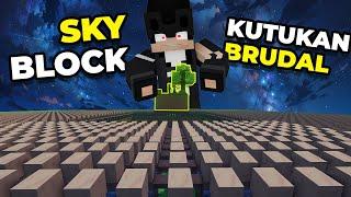 1,000 Villager Brudal Di Atas SkyBlock!