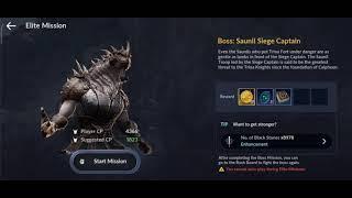 Black Desert Mobile. #64 Boss: Saunil Siege Captain