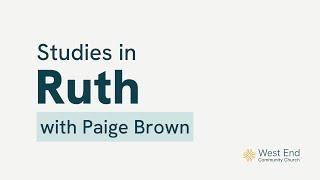 January 15 | Wednesday Morning Bible Study with Paige Brown Livestream | West End Community Church