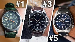 The 5 Best Budget Watches on Amazon (Under $50)