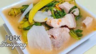 PORK SINIGANG (SUPER LINAMNAM!) KUSINA NI INDAY | VLOG #97