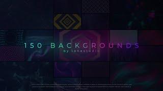 150 Loop Backgrounds | After Effects and Premiere Pro