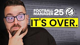 FM25 Cancellation CONFIRMED – The End of Football Manager?