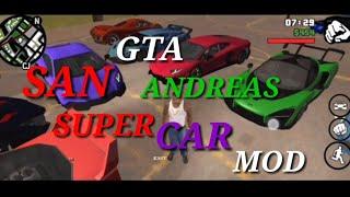 HOW TO DOWNLOAD & INSTALL GTA San Andreas WITH BEST ANDROID GRAPHICS (SUPER CARS & BIKES MOD)