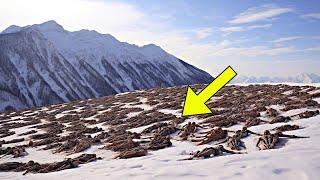 Drone Makes A Chilling Discovery On Mountain, No One Is Supposed To See This