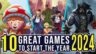 Top 10 Great Games To Start The Year For PC And Consoles ( Best Games In 2024 )
