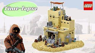 TIME-LAPSE | LEGO Star Wars Tatooine MOC
