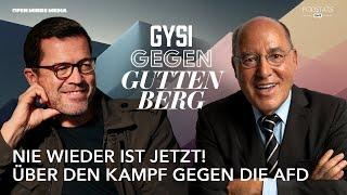 Nie wieder ist jetzt! Über den Kampf gegen die AfD | Gysi gegen Guttenberg