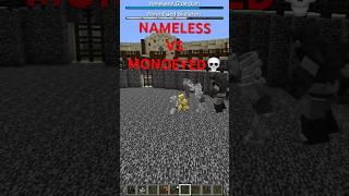 Nameless Guardian vs MonoEyed Skeleton #minecraft #mobbattle #shorts #trending #mrbeast