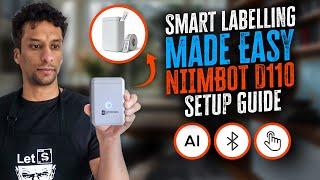 NIIMBOT D110 Smart Label Printer: Unboxing, Setup, and First Impressions