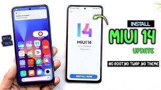 New Trick Install MIUI 14 Update Any Xiaomi Devices Indian & Global Rom | MIUI 14 India Update