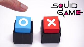 DIY BUTTON TOY SQUID GAME 2 || paper craft ideas | how to make school hacks