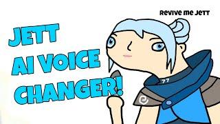 How to use a Valorant Voice Changer to sound like Jett