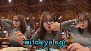 initokyolagi || tokyo live tiktok sambil makan malem  #initokyolagi #tiktoklive