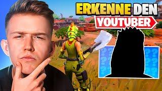 ICH errate FORTNITE YouTuber NUR mit ihrem Gameplay! 