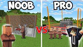 NOOB vs PRO: Gradimo Najsigurniji Zatvor Za Villagere