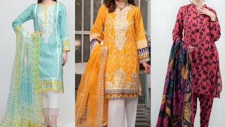 New lawn dress images for girls// summer printed lawn collection for women's // @Silentgirls654