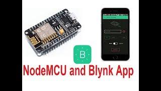 Using WiFi NodeMCU and Blynk App to turn ON-OFF LEDs (with code)