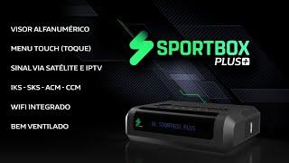 Receptor Sportbox Plus + Novo Modelo 2022