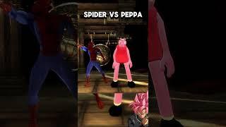 SPIDERMAN  KILLS PEPPA PIG  #cercadevelho #spiderman #peppapig #foryou #viral #games #shorts