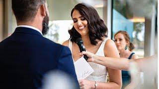 Bride's Heartfelt Wedding Vows To Her Groom