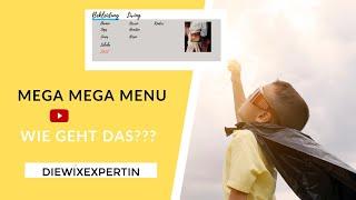 Wix Mega Menu erstellen | ohne Code mit Hilfe der Lightbox | Tutorial deutsch