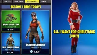 Unlock the *FREE* Christmas Emote! (Renegade Raider Returns)