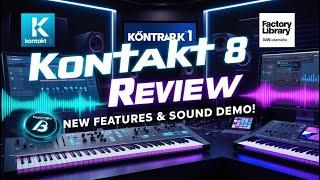 Native Instruments Kontakt 8 & Factory Library 2 Review | Ultimate Sound Design & Workflow Tips!