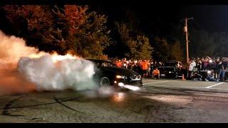 GOATZILLA Burn out @ WIR "Green bay after hours" burn out comp & car show.