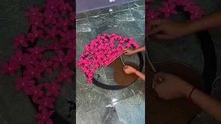 Beautiful paper flower vase diy idea #shorts #youtubeshorts #viral #diy #crafts #homedecor #trending