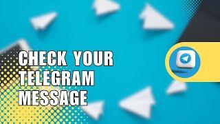 [HELP] Check your Telegram Message | we've sent the code to the Telegram App on your other device.