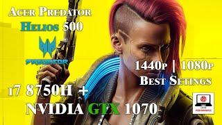 Cyberpunk 2077 GTX 1070 Laptop Best Settings 1080p | 1440p