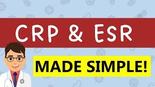 CRP & ESR explained | inflammatory marker blood test in 3 MINUTES!