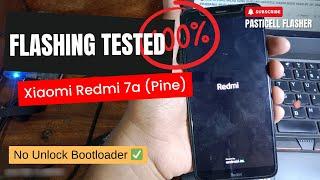 Xiaomi Redmi 7A - Pine | Bootloop | Stuck Logo Redmi | Flashing Tested 100%