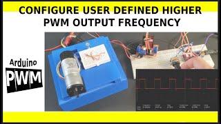 Arduino Advanced Pulse/ PWM Generator with DC Motor Example