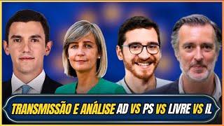 Transmissão e análise • AD vs PS vs Livre vs IL | LIVE